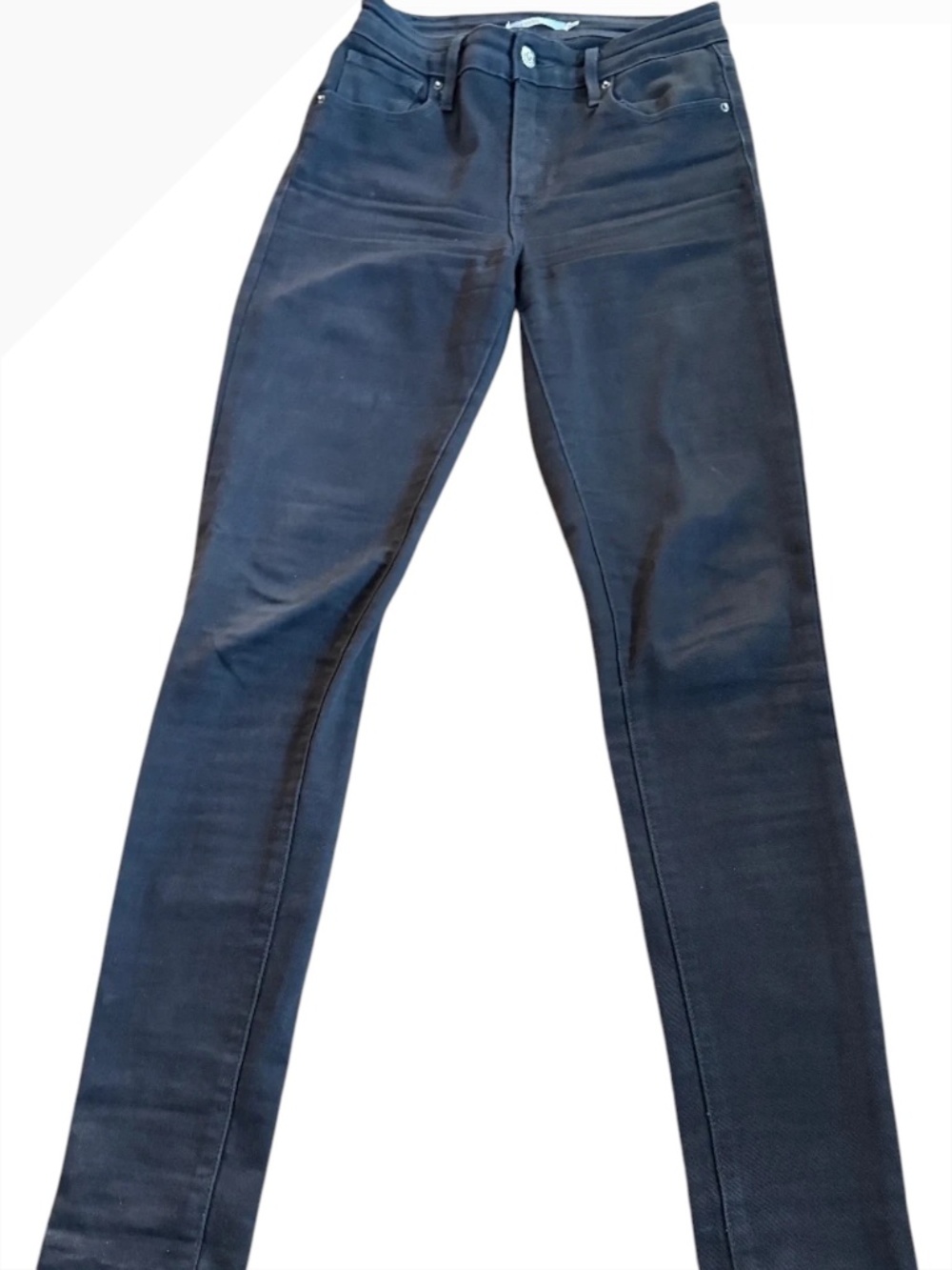 Levi's 721 High Rise Skinny Jeans Black Size 26
